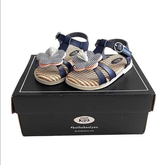 Dr. Scholl's Other - NEW IN BOX Dr. Scholl’s Flower Sandals - Toddler Girls Size 5